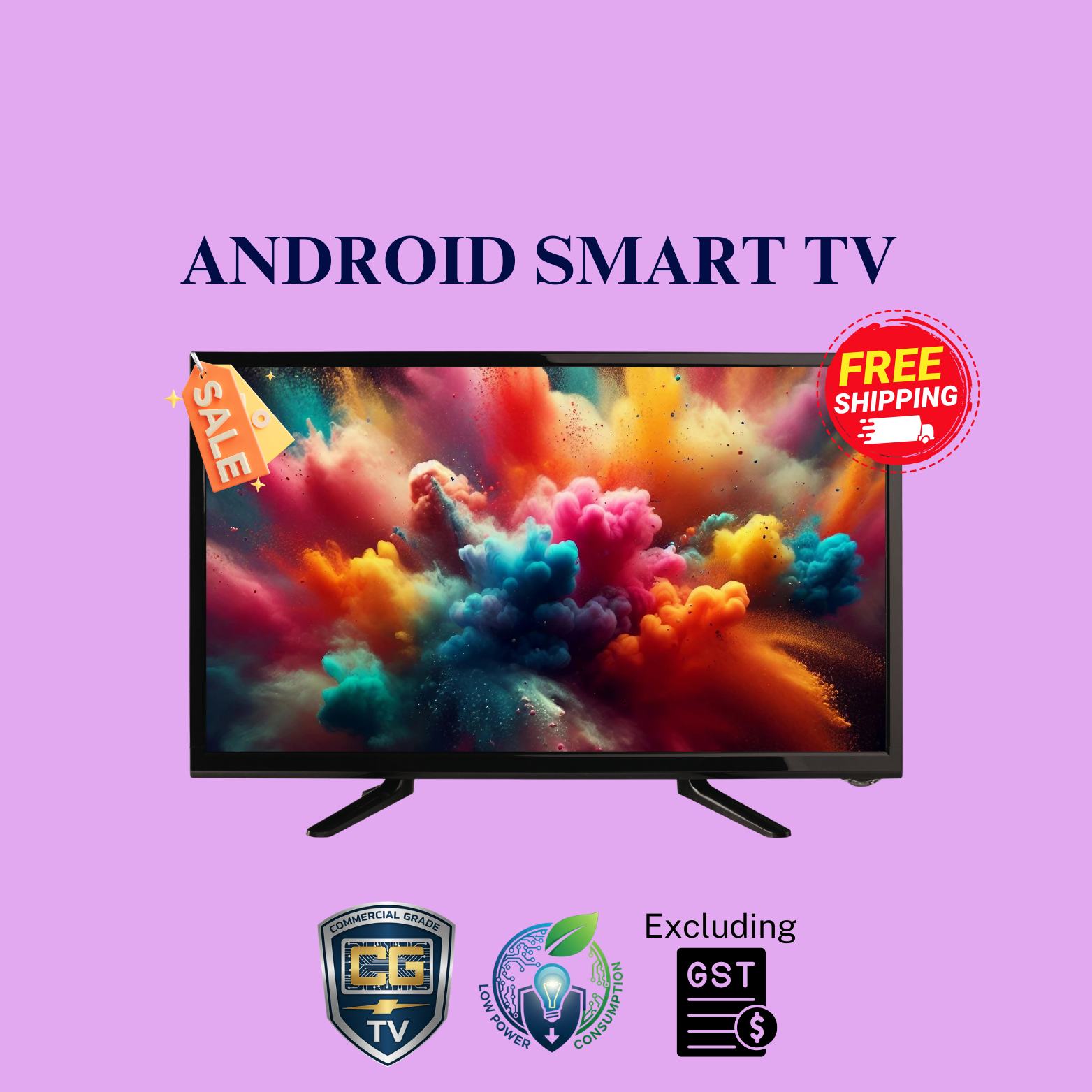 ANDROID SMART TV - 24 INCHES